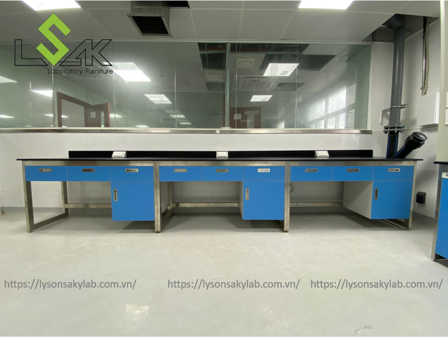 Bàn giao nội thất phòng thí nghiệm Công ty TNHH Want Want