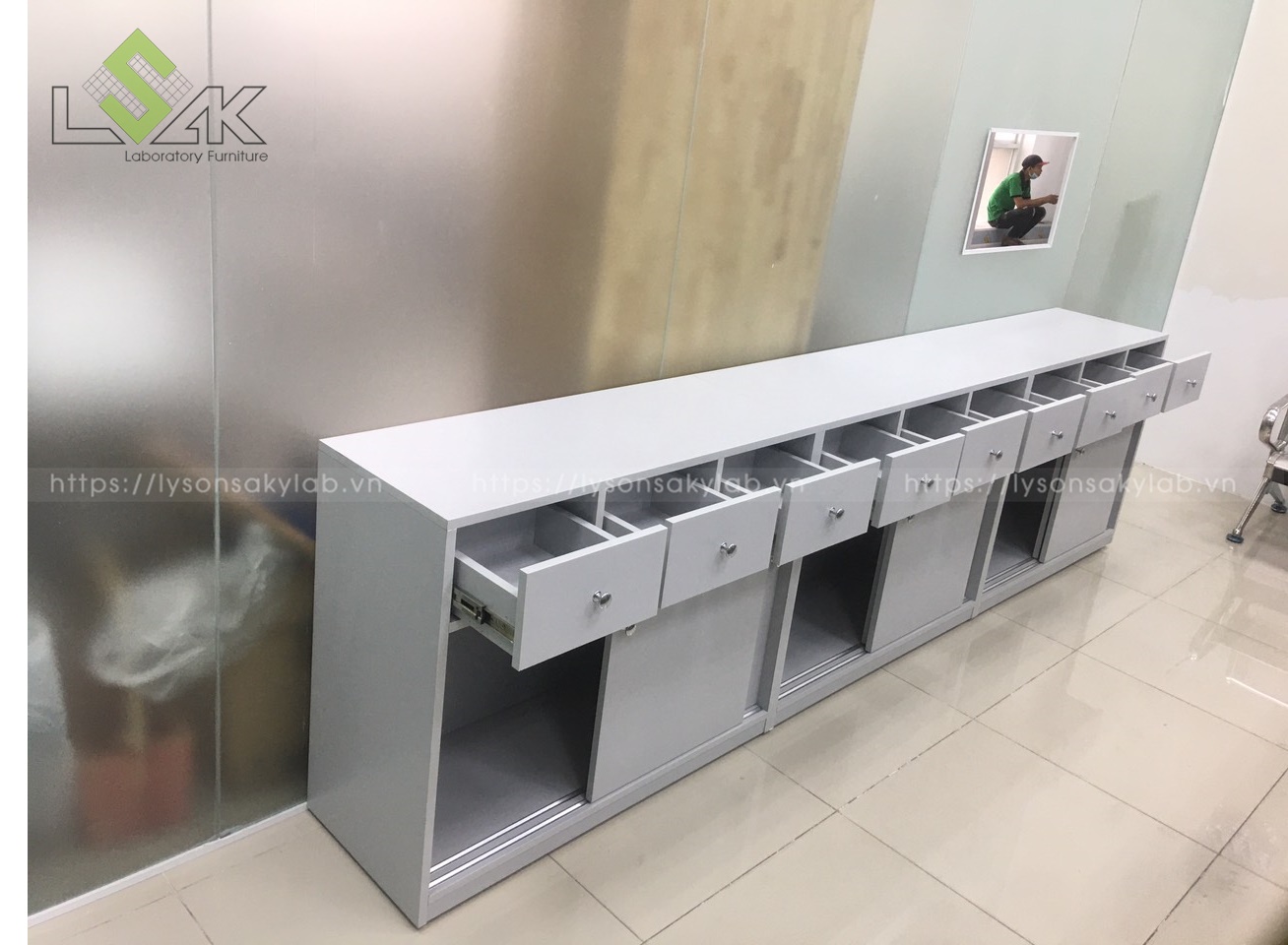 Cung Cấp Bàn Thí Nghiệm Cho Phòng Xét Nghiệm Phòng Khám Đa Khoa Linh Trung