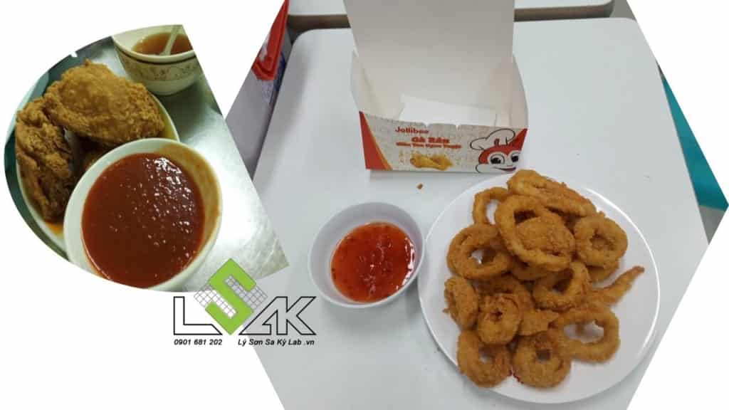 Thi công lắp đặt bàn thí nghiệm cảm quan thực phẩm cho công ty Jollibee