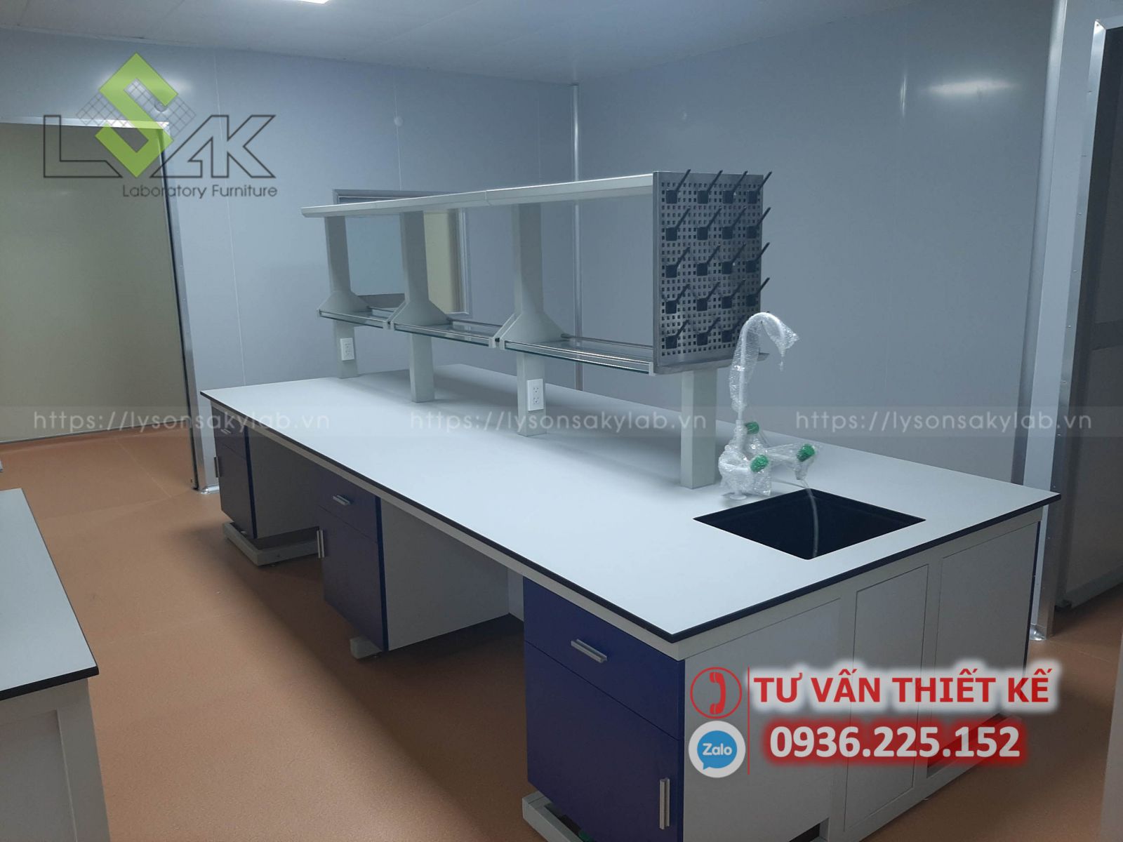 Thi Công Phòng Thí Nghiệm Viện An Toàn Vệ Sinh Dịch Tể Đà Nẵng, Phòng Lab Cdc Đà Nẵng