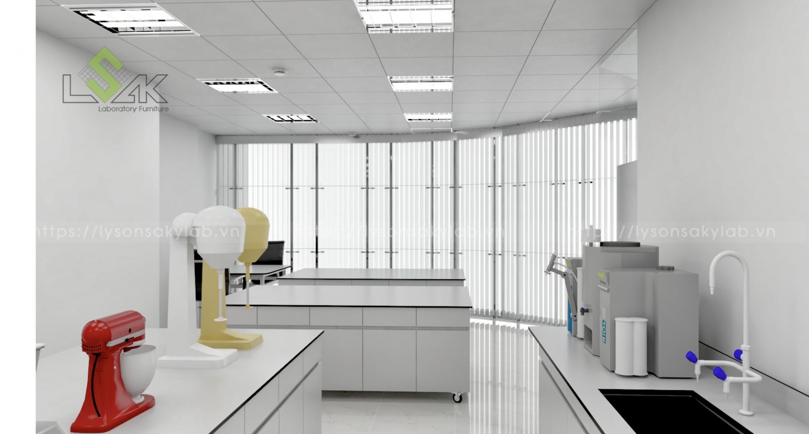 Thiết kế phòng thí nghiệm mỹ phẩm, thiết kế phòng lab mỹ phẩm