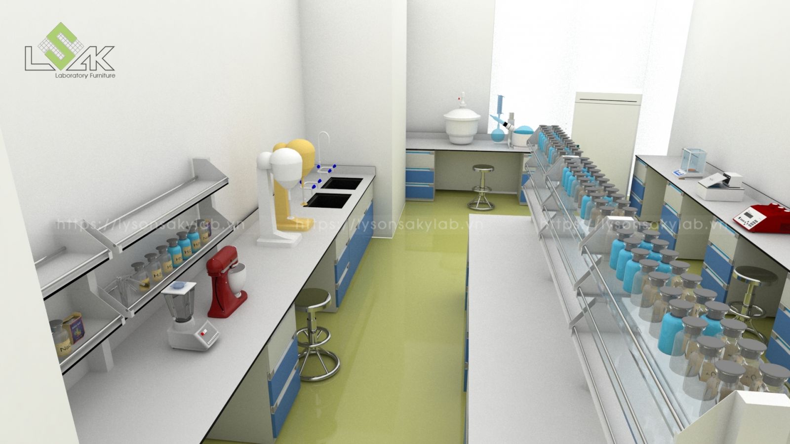 Thiết kế phòng thí nghiệm mỹ phẩm, thiết kế phòng lab mỹ phẩm