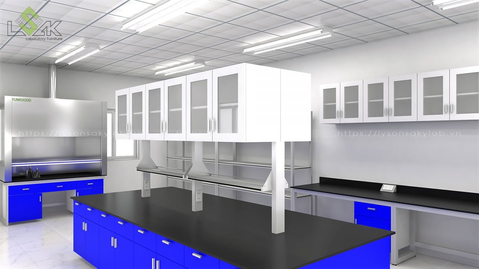 Thiết kế phòng thí nghiệm ngành nhựa, keo dán và hóa chất, phòng lab ngành nhựa