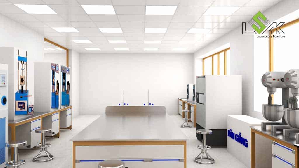 Thiết kế phòng thí nghiệm nhà máy xi măng