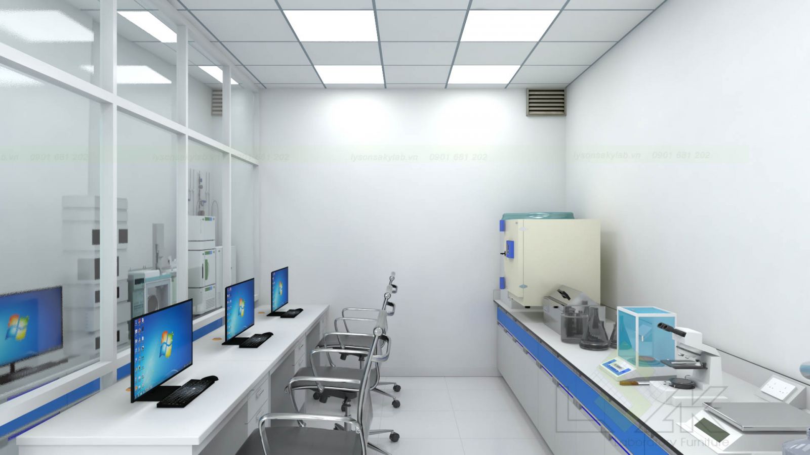 Thiết kế phòng thí nghiệm nông dược, thiết kê lab thuốc bảo vệ thực vật