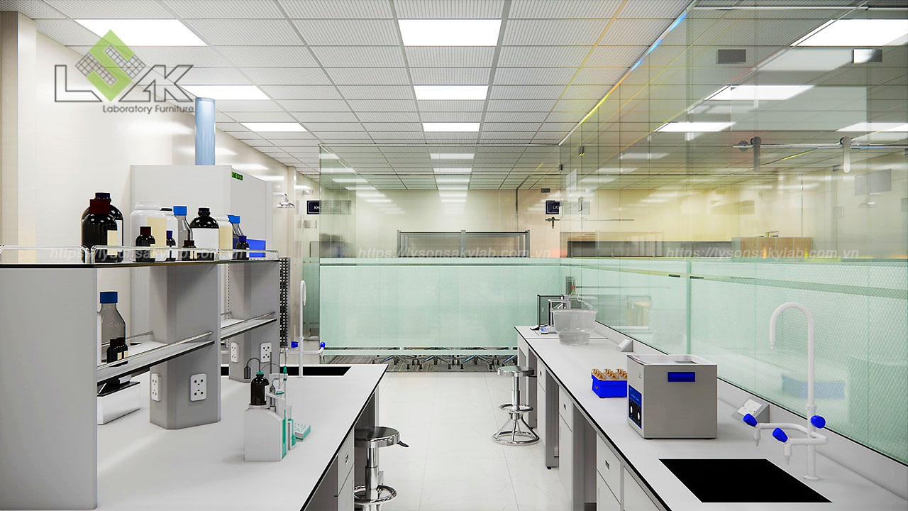 Thiết kế phòng thí nghiệm QA/QC/RD thực phẩm