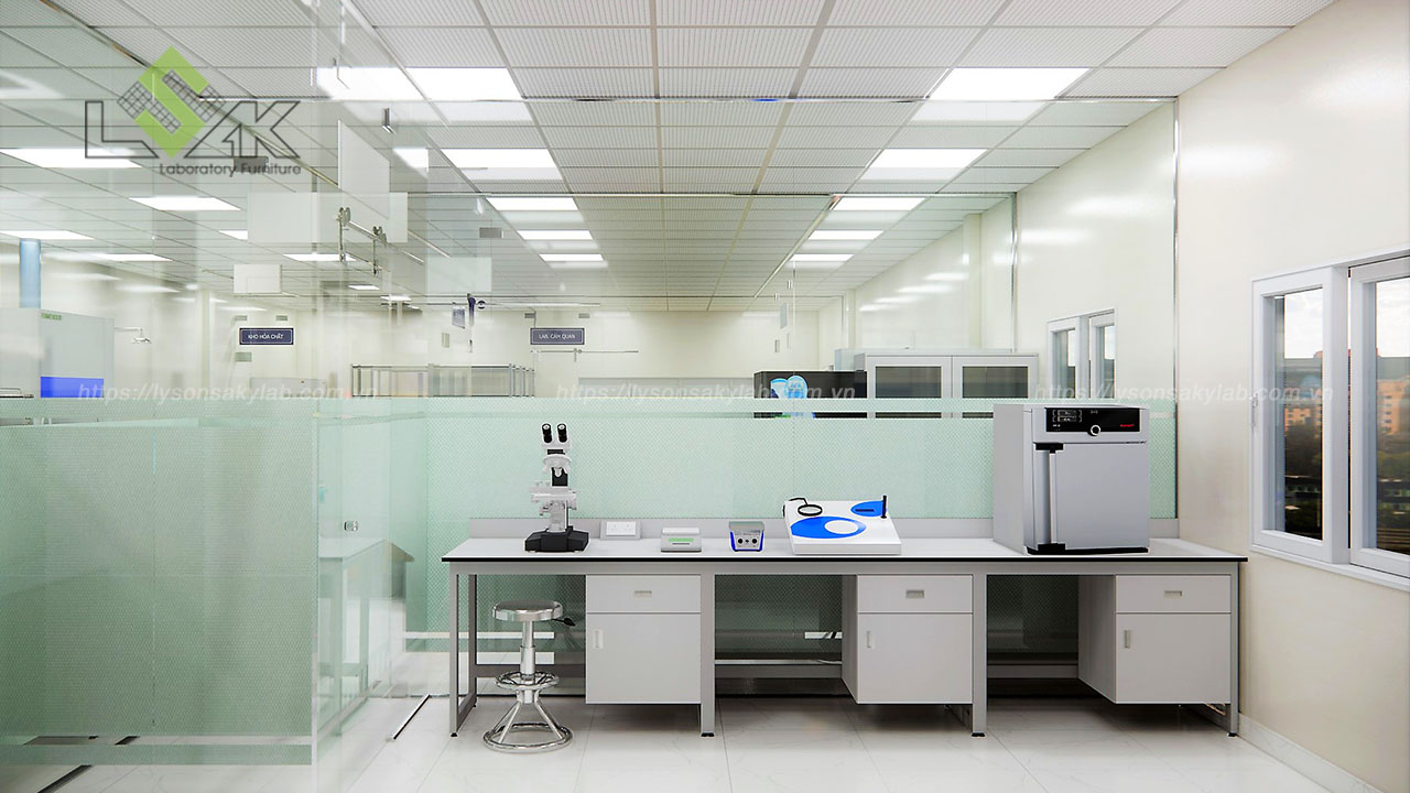 Thiết kế phòng thí nghiệm QA/QC/RD thực phẩm