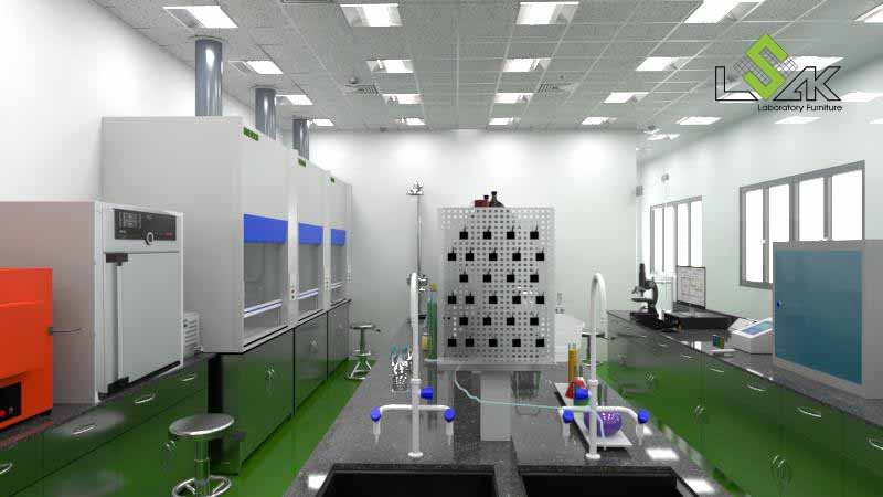 Thiết kế phòng QA/QC nhà máy dược phẩm