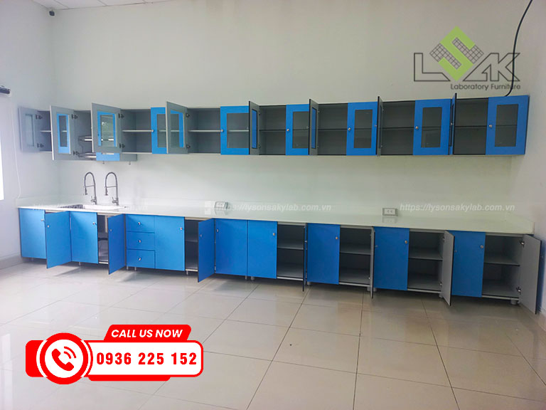 Dự án nội thất phòng kiểm định sữa và thức uống từ sữa Nhà máy bò sữa Long Thành Lothamilk