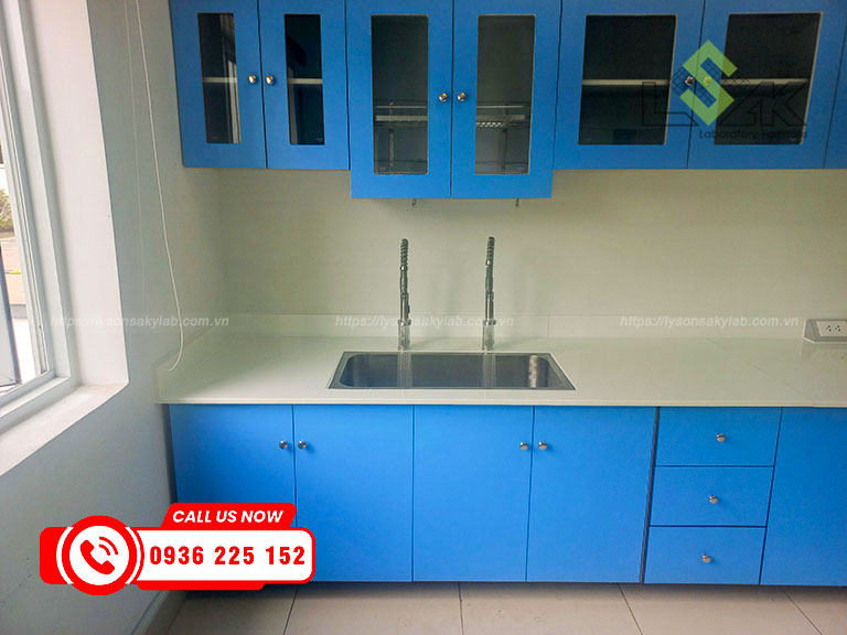Dự án nội thất phòng kiểm định sữa và thức uống từ sữa Nhà máy bò sữa Long Thành Lothamilk