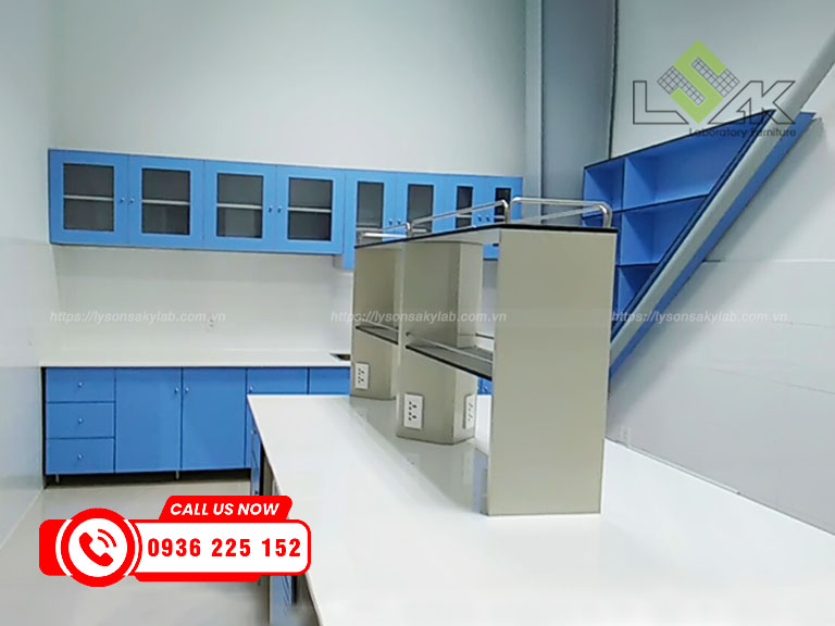 Dự án nội thất phòng kiểm định sữa và thức uống từ sữa Nhà máy bò sữa Long Thành Lothamilk