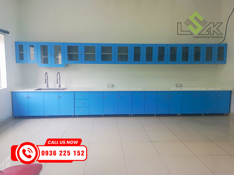 Dự án nội thất phòng kiểm định sữa và thức uống từ sữa Nhà máy bò sữa Long Thành Lothamilk