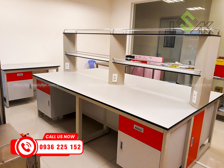 Dự án Nội thất phòng Lab Hóa Lý và Vi Sinh Nhà máy sữa Candor – Trại bò giống M.D