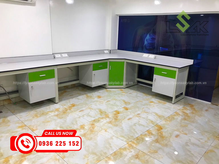 Thi công lắp đặt nội thất Phòng Lab chuẩn GMP – BV thẩm mỹ Quốc tế – Viện tế bào gốc DNA