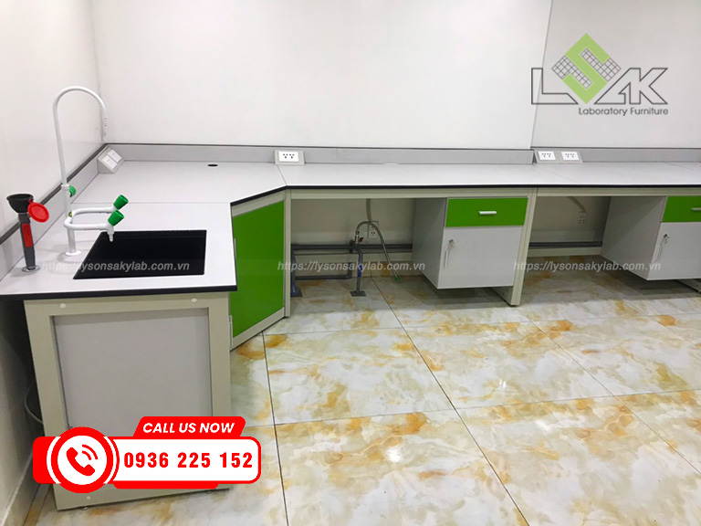 Thi công lắp đặt nội thất Phòng Lab chuẩn GMP – BV thẩm mỹ Quốc tế – Viện tế bào gốc DNA