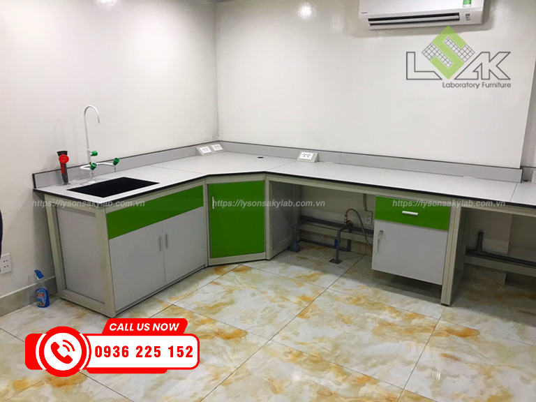 Thi công lắp đặt nội thất Phòng Lab chuẩn GMP – BV thẩm mỹ Quốc tế – Viện tế bào gốc DNA