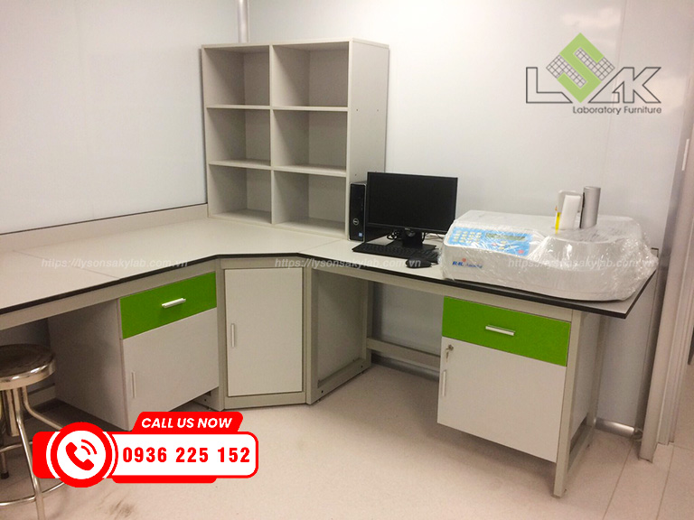 Thi công lắp đặt nội thất Phòng Lab chuẩn GMP – BV thẩm mỹ Quốc tế – Viện tế bào gốc DNA