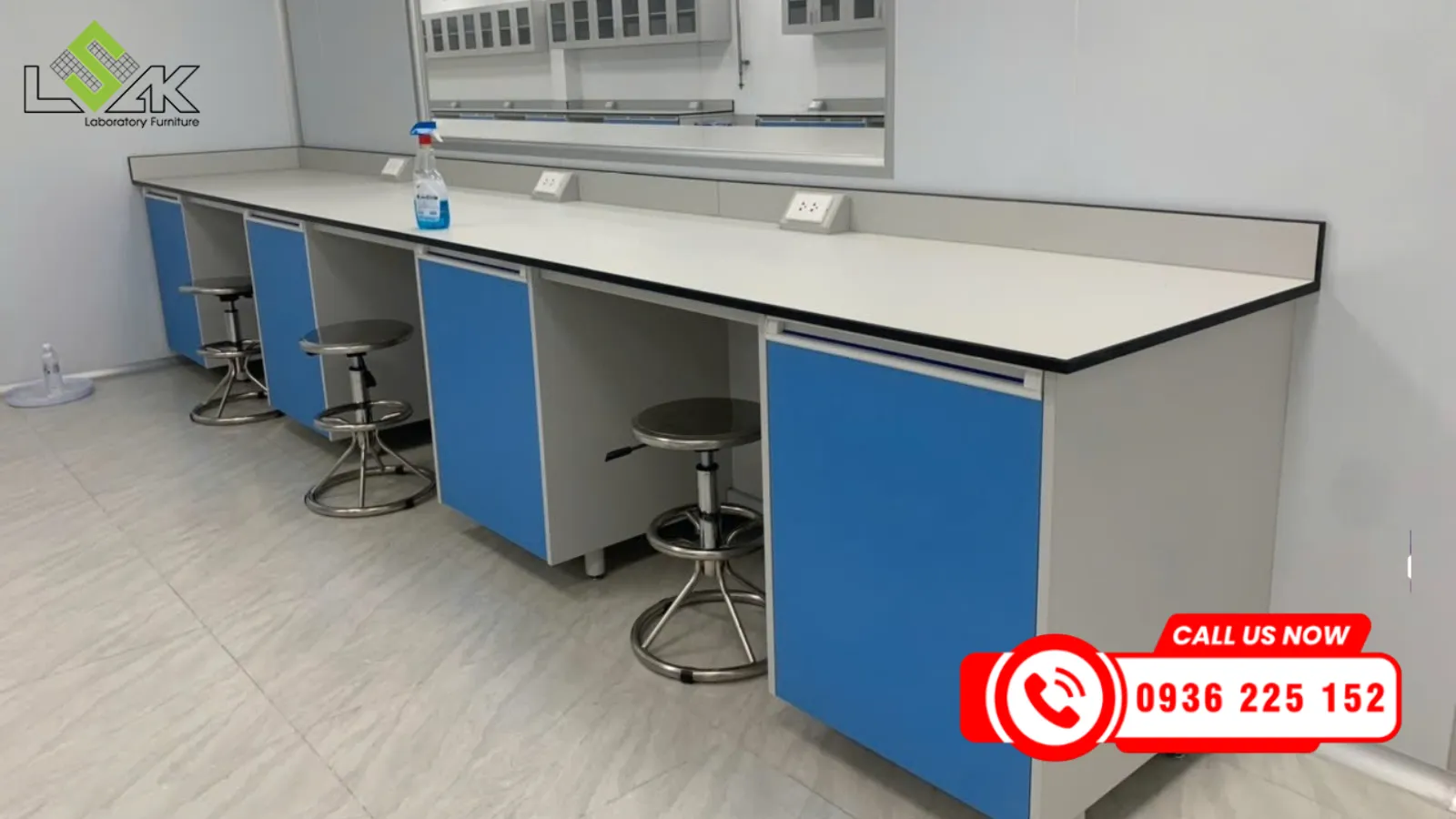 Lý Sơn Sa Kỳ là đơn vị thi công thiết kế phòng thí nghiệm uy tín trọn gói