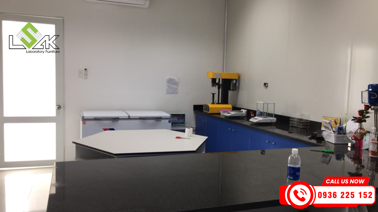 Thiết kế Phòng thí nghiệm công ty cổ phần Hóa Chất Á Châu bởi Lý Sơn Sa Kỳ Lab