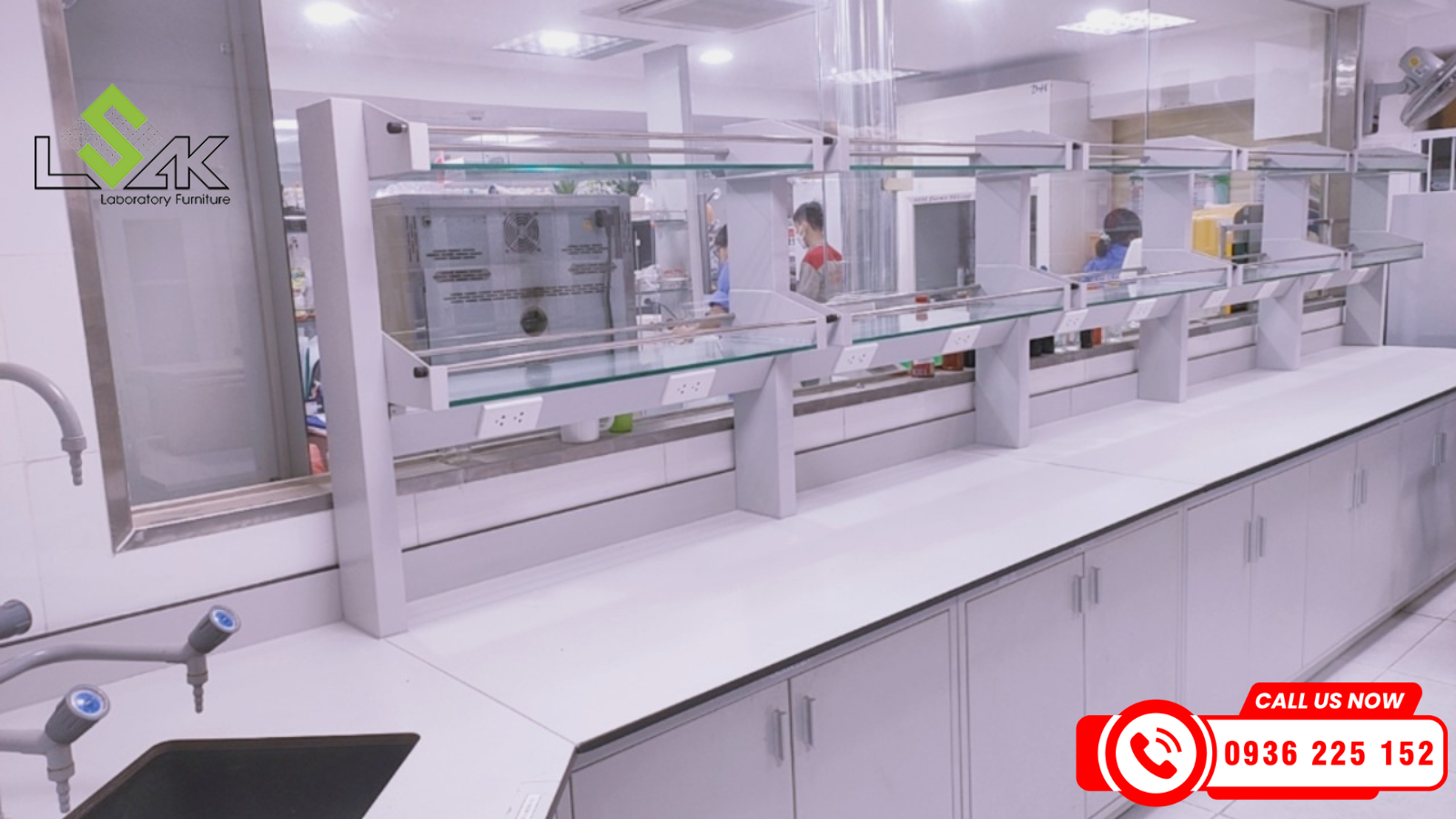Một trong số các dự án Phòng thí nghiệm thực phẩm mà Lý Sơn Sa Kỳ thiết kế